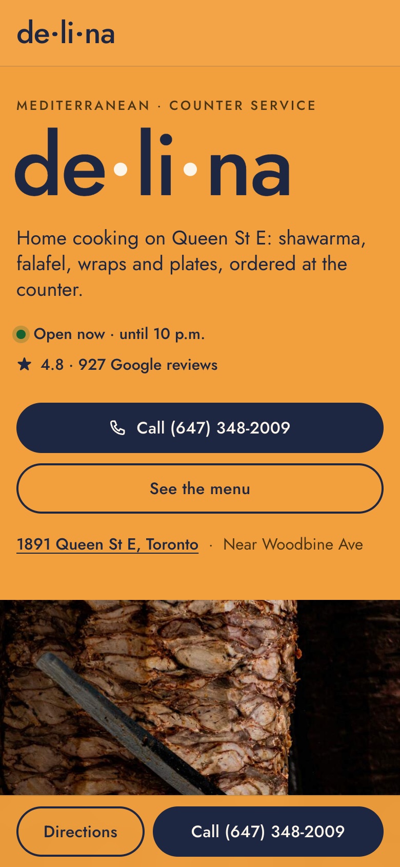 Delina Restaurant: the FullPortDEV concept