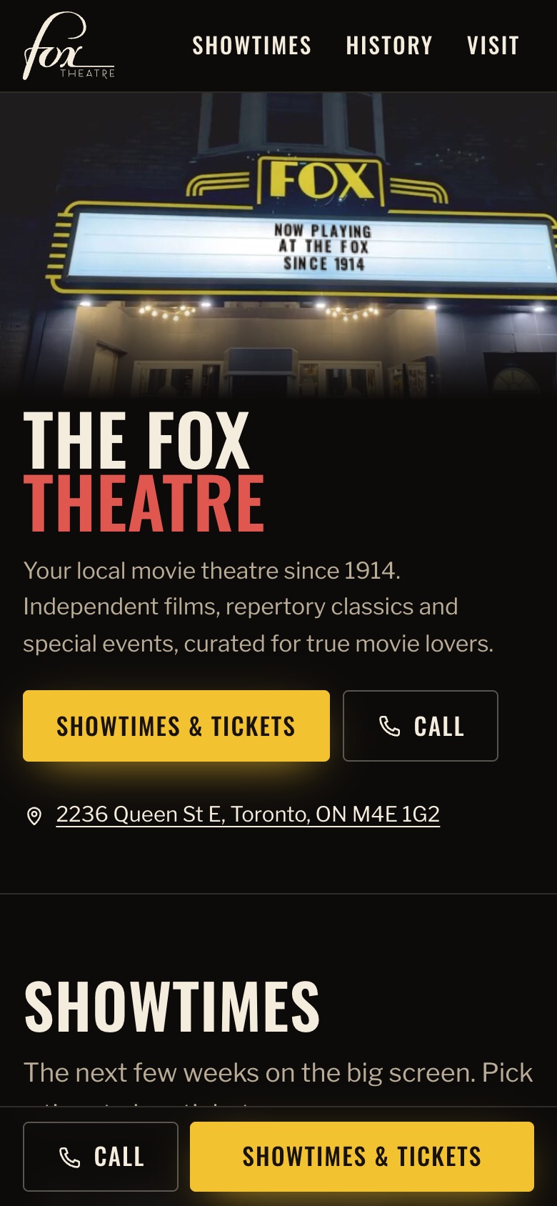 The Fox Theatre: the FullPortDEV concept