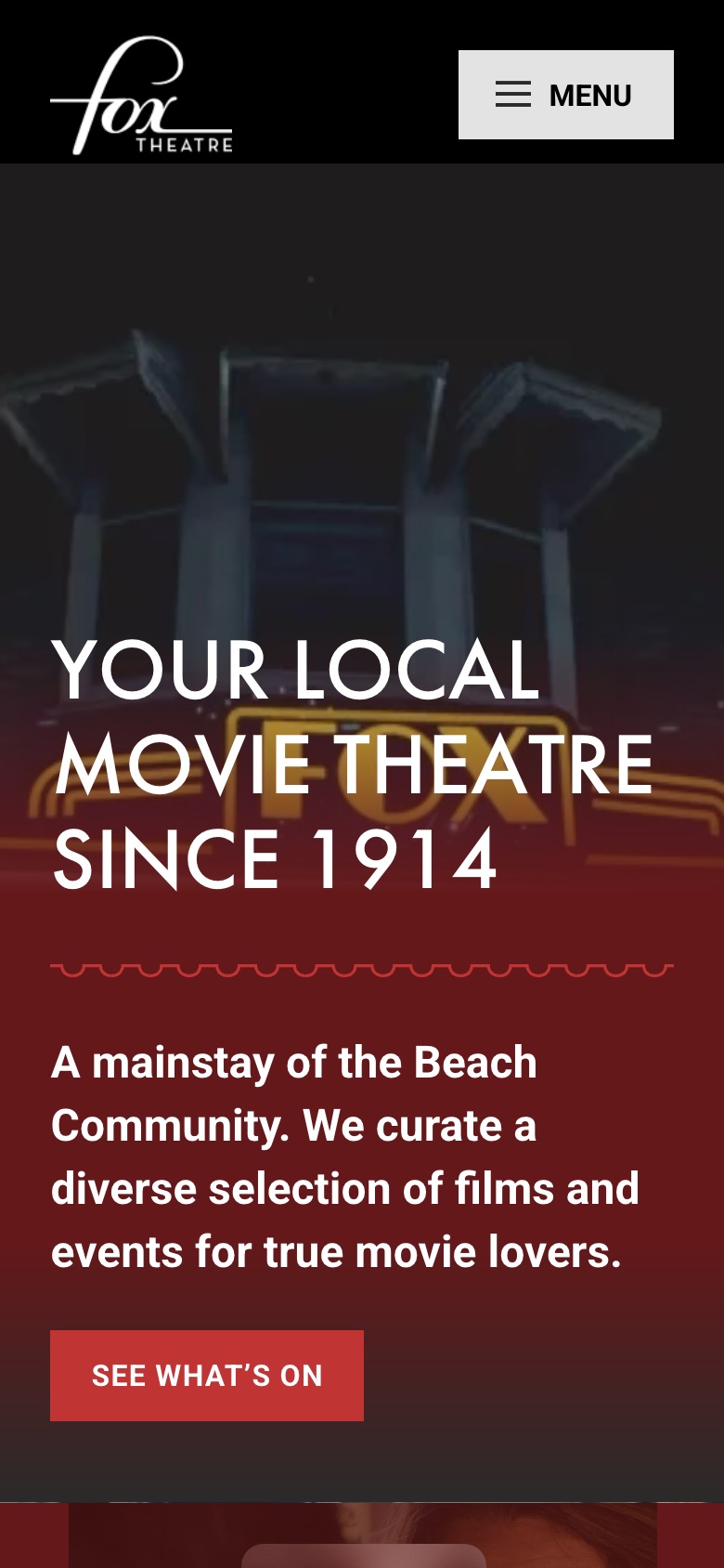 The Fox Theatre: their current website